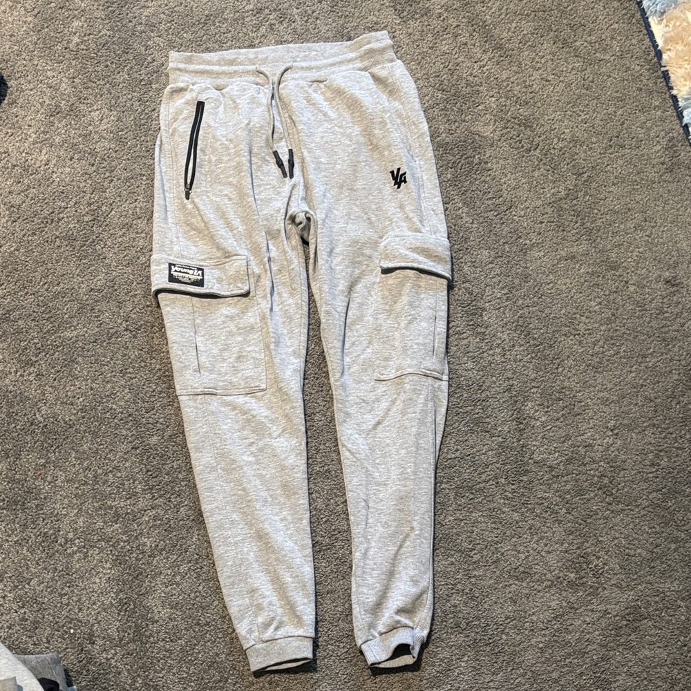 Young LA Gray Jogger Pants